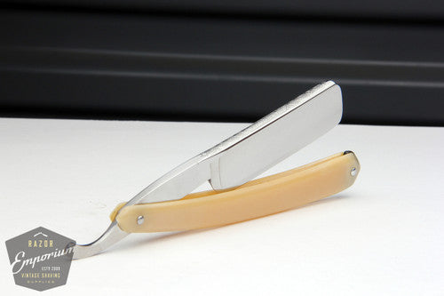 6/8" Bartmann High Class Engraved "Saturday" 7 Day Razor | Solingen, Germany