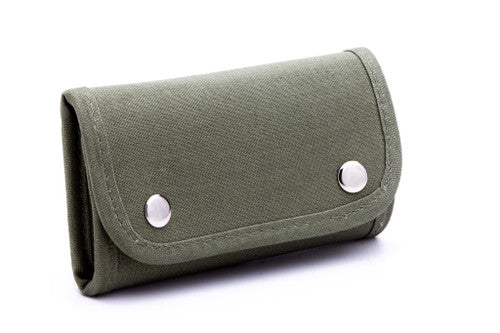 New Gillette WWI "Khaki" Travel Case Replica w/ Mirror