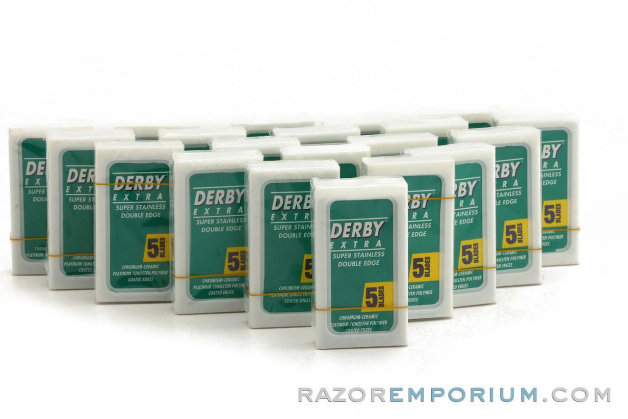 Derby Extra Super Stainless Double Edge (DE) Razor Blades