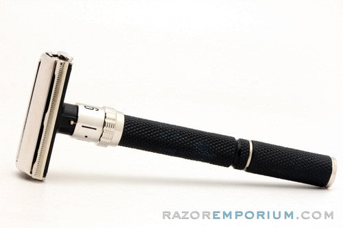 1977 Gillette Super Adjustable "Black Beauty" Safety Razor Rhodium Revamp