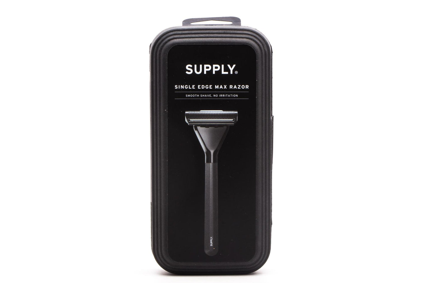Supply | The Single Edge Max Jet Black Safety Razor