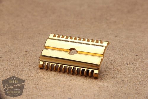 Gillette 1930's NEW Long Comb Guard ** 24K Gold REVAMPED