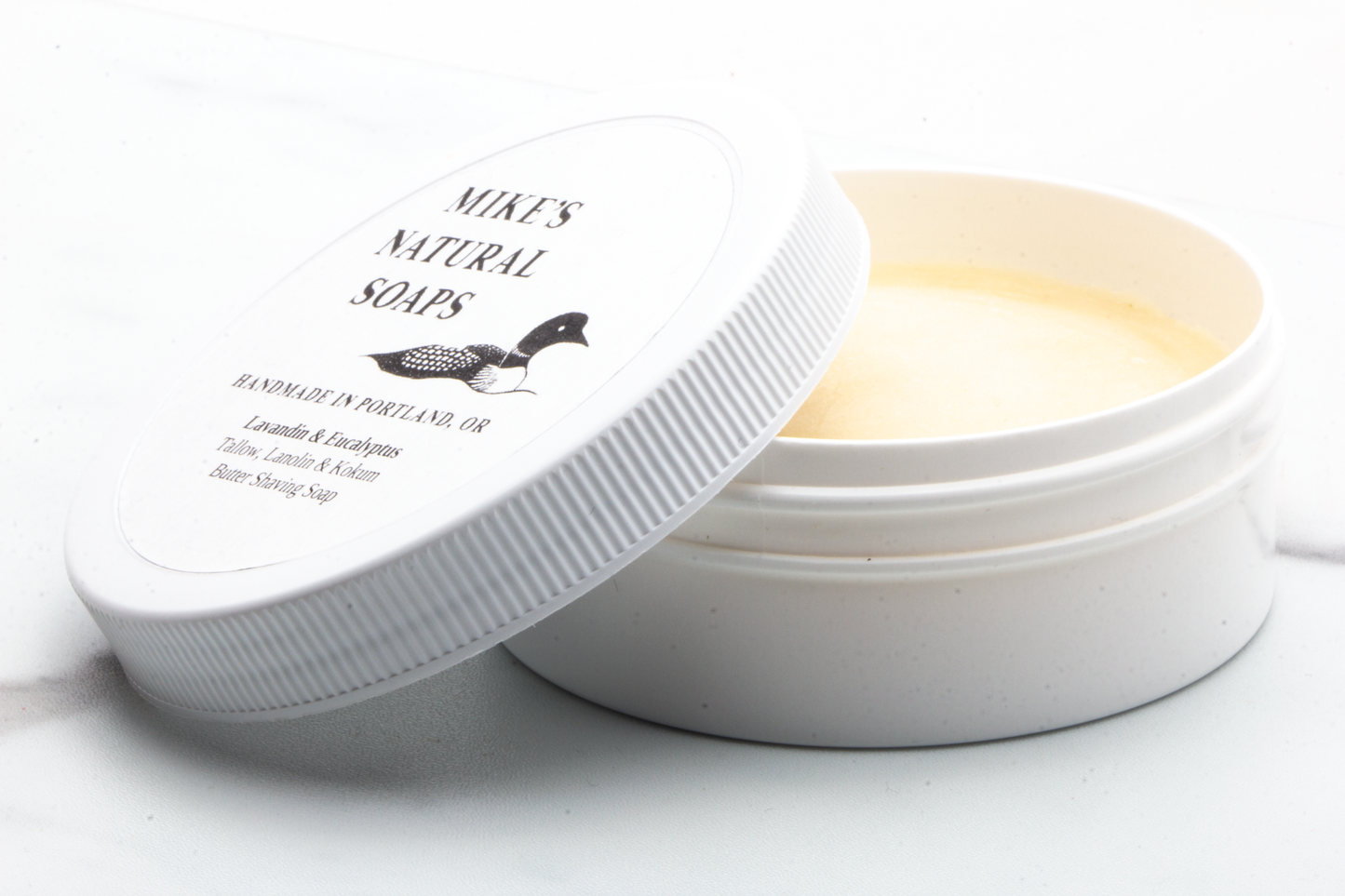 Mike's Natural Soap | Lavandin & Eucalyptus Shaving Soap