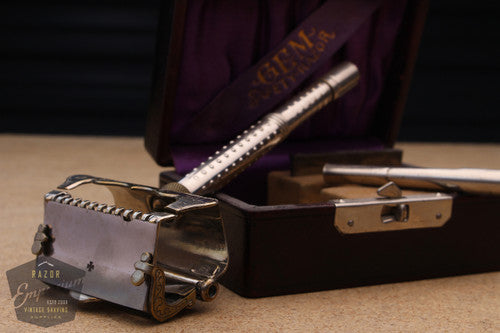 Gem 1900's Lather Catcher Model Safety Razor
