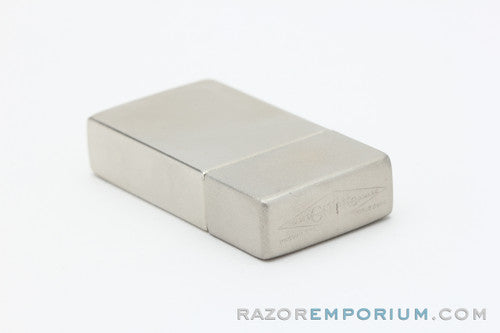1920s Gillette Blade Bank | Satin Nickel Revamp
