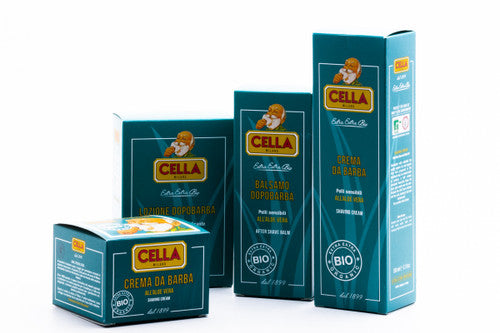 Cella Bio Organic Shaving Cream Aloe Vera 150ml | Made in Milan