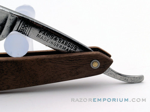 5/8" Faris & Sargus "1920" Straight Razor w/ Black Walnut Scales | Germany