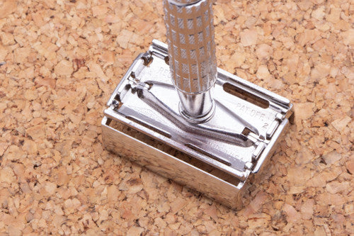 1955 A2 Gillette Heavy Red Tip Super Speed Safety Razor | Original Condition