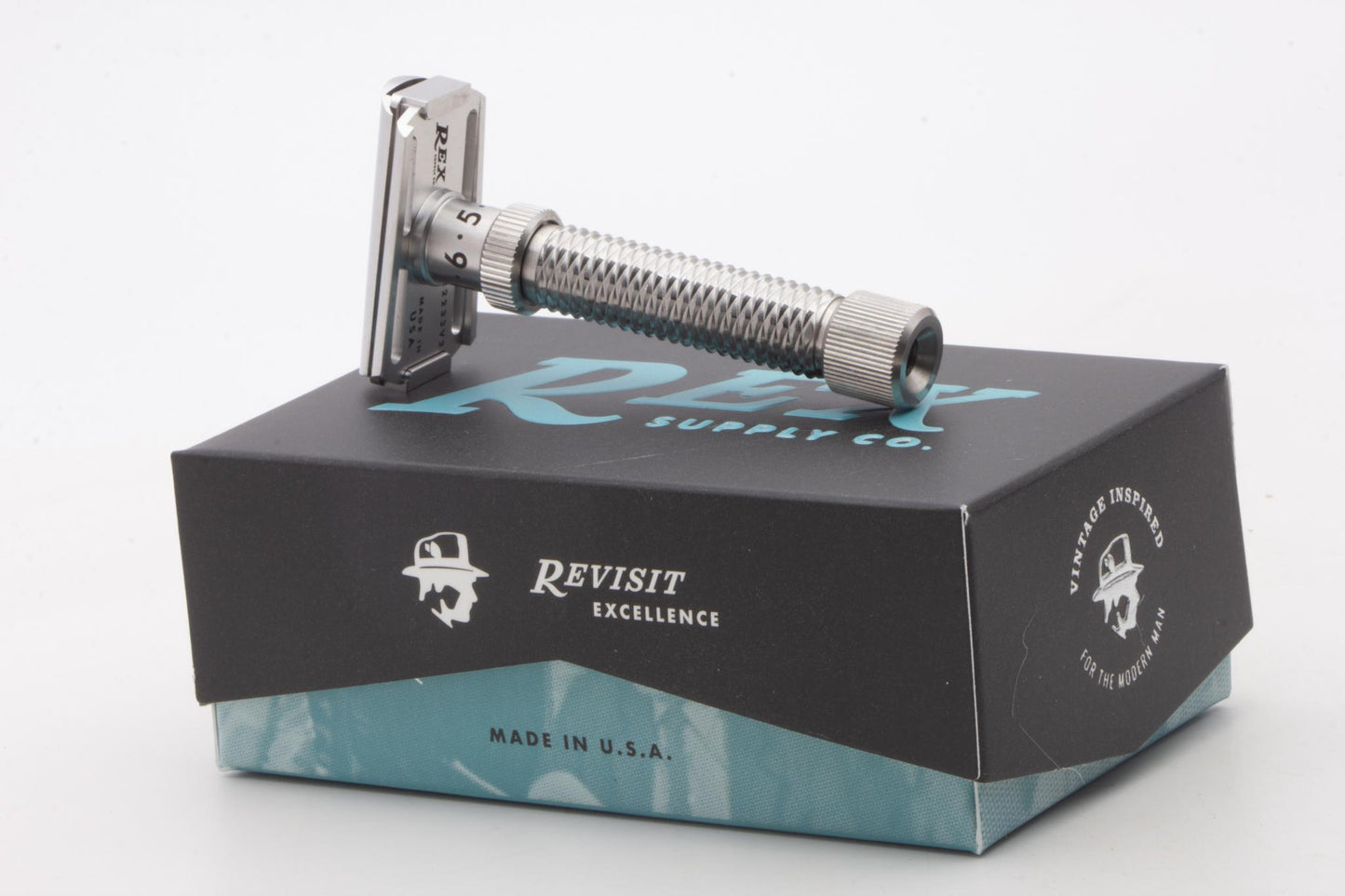 Rex Supply Co. | Konsul Slant Adjustable Stainless Steel Double Edge Safety Razor