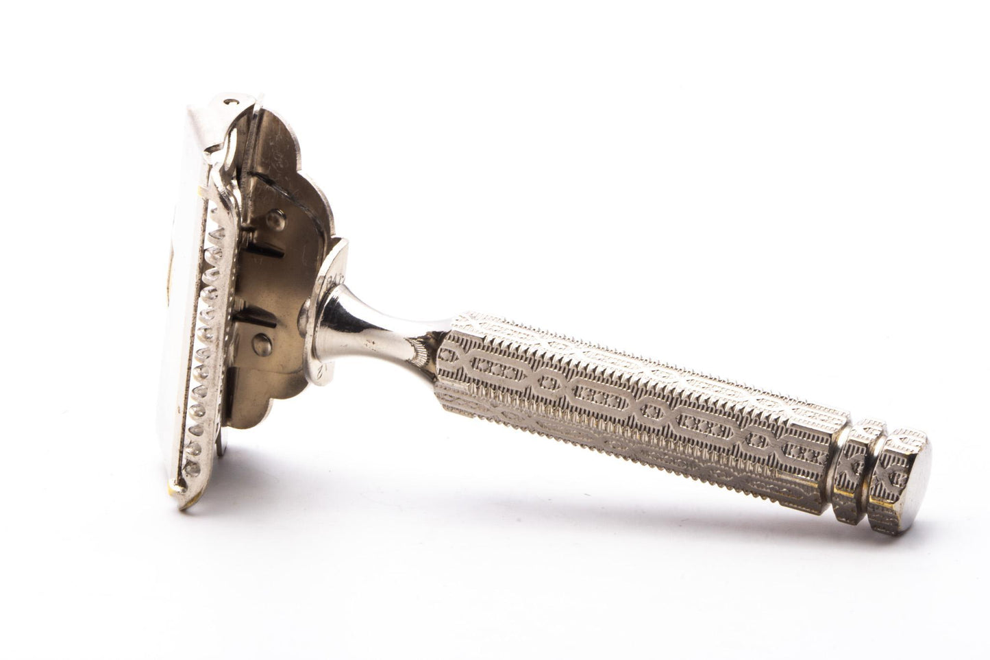1930's Gem 1912 Style Chain Link Handle Single Edge Safety Razor | Original Condition