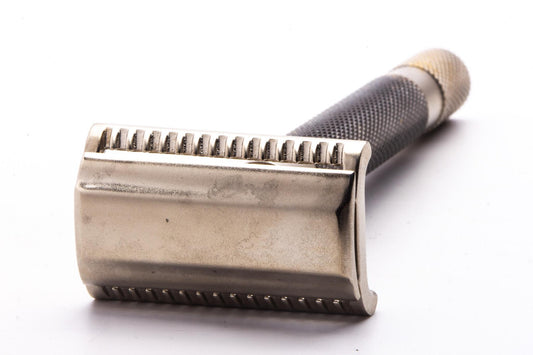 Parker | Graphite 55SL Slant Three Piece Double Edge Safety Razor