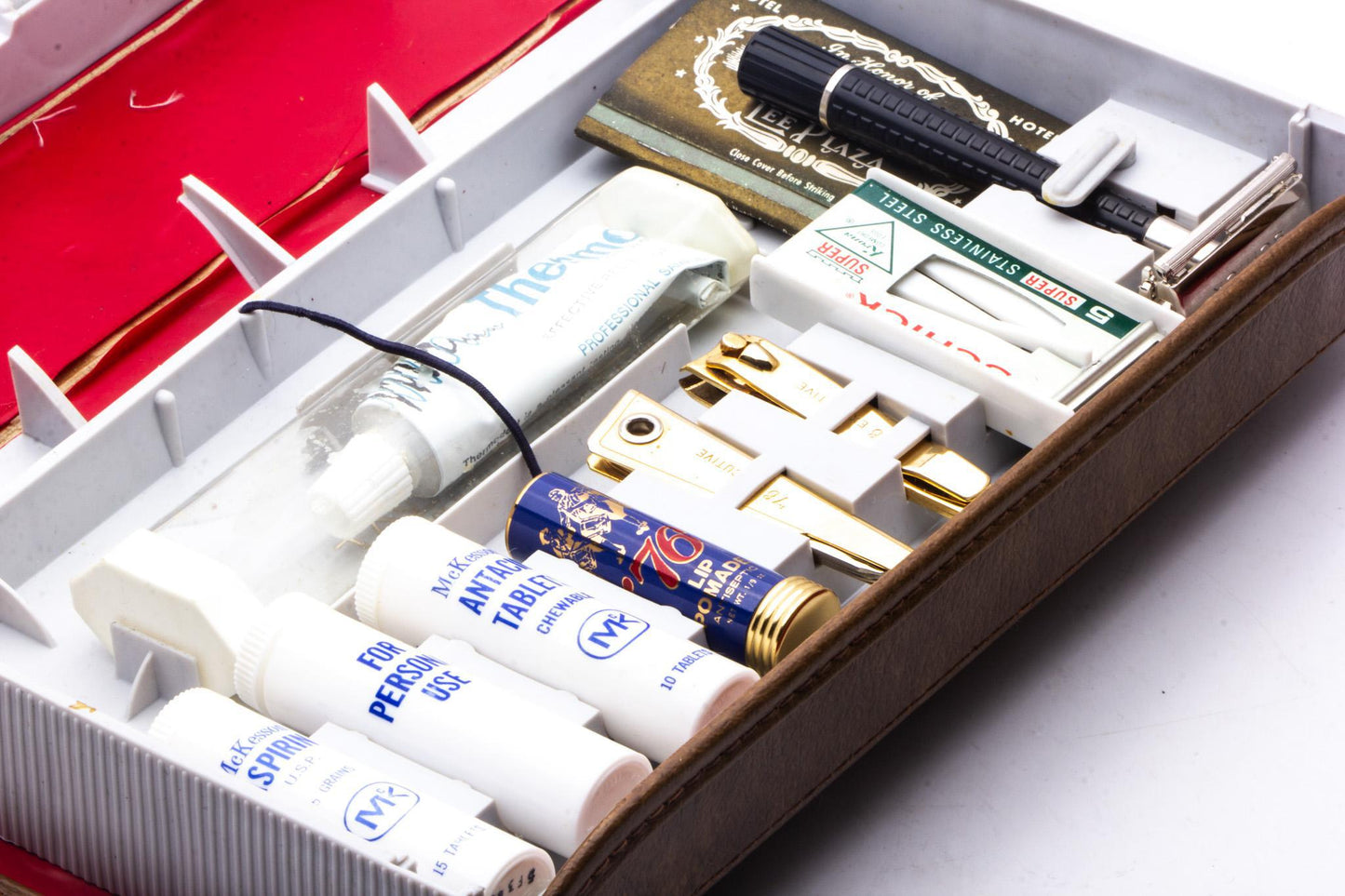 Mckesson Tawn Limited Executive '76 Travel Case Men Shaving Kit | Original Condition