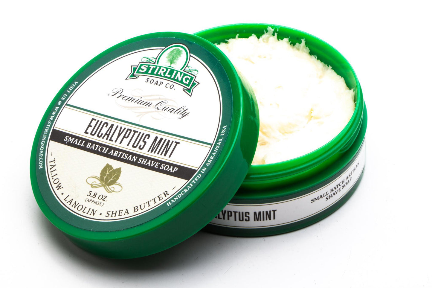 Stirling Soap Co | Eucalyptus Mint Shave Soap