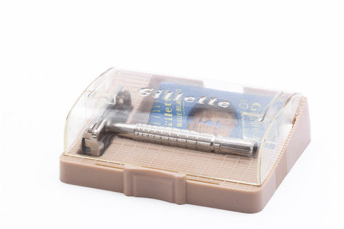 1960 Gillette Regular Flare Tip DE Super Speed Set F2