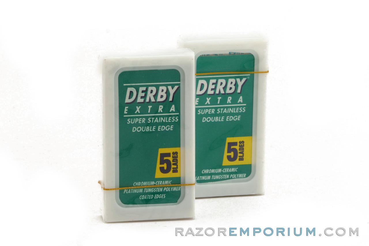 Derby Extra Super Stainless Double Edge (DE) Razor Blades