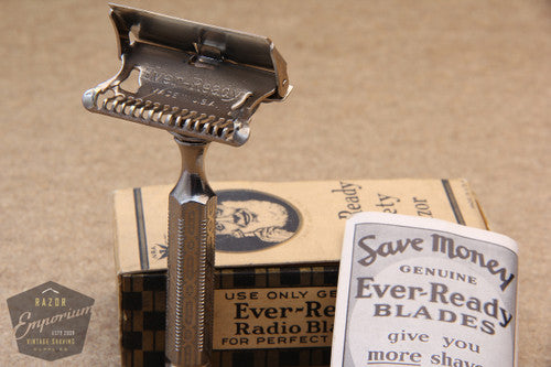 Ever Ready 1912 Style Single Edge Safety Razor in Original Box