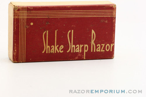 1940's Shake Sharp Single Edge Safety Razor in Box
