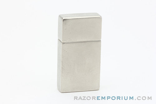 1920s Gillette Blade Bank | Satin Nickel Revamp