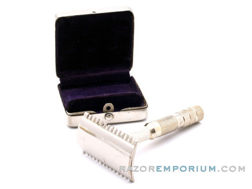 1960's German Travel Open Comb DE Safety Razor
