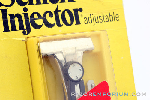1960's Schick Adjustable Injector Twin Blade Shaving System - NOS