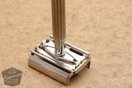 Gillette 1958 TV Super Speed DE Safety Razor -- D1