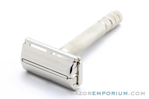 1953 Gillette Super Speed DE Safety Razor Y3 | Factory Nickel Revamp