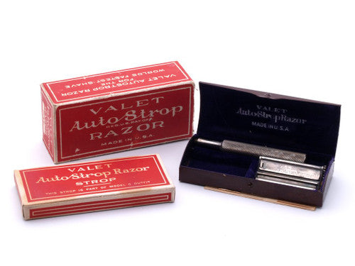 Valet Auto-Strop Razor Set w/ Case