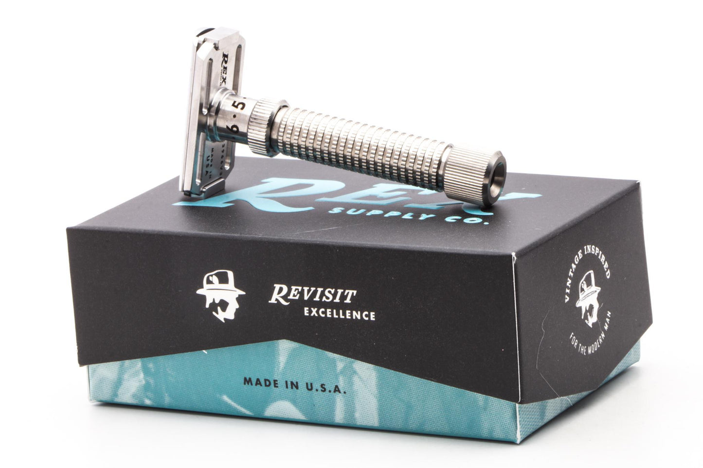 Rex Supply Co. | Ambassador Adjustable Stainless Steel Double Edge Safety Razor