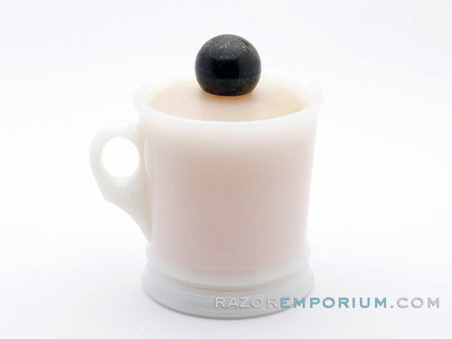 Avon Vintage Milk Glass Shaving Mug & After Shave | Locomotive