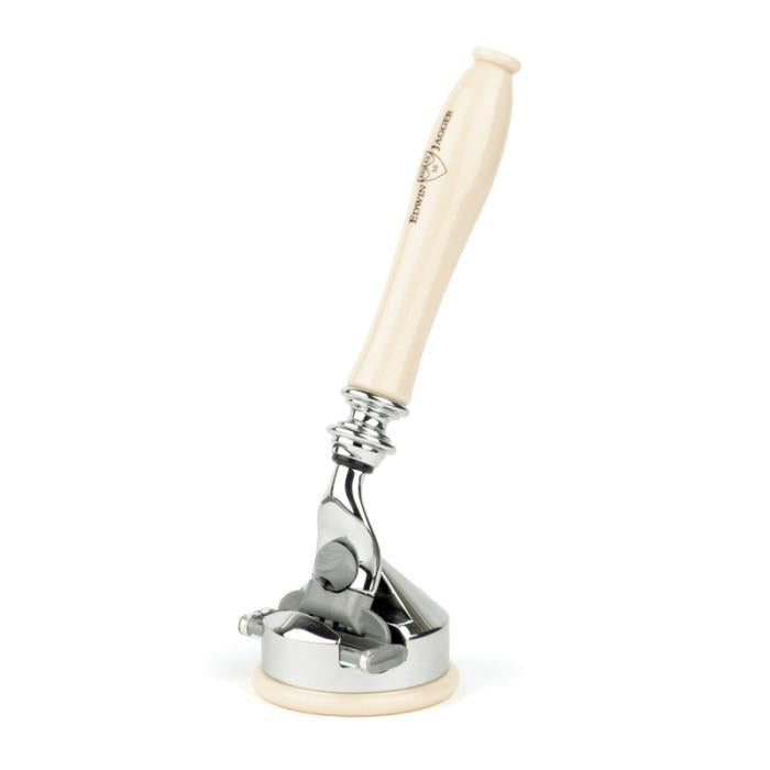 Edwin Jagger | Gillette® Mach3® or Fusion® ProGlide® Razor Shaving Set Chatsworth Imitation Ivory 2pc