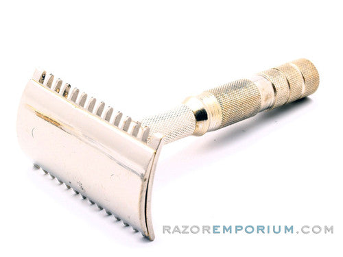 1960's German Travel Open Comb DE Safety Razor