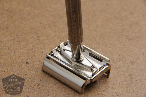 Gillette 1958 TV Super Speed DE Safety Razor -- D3