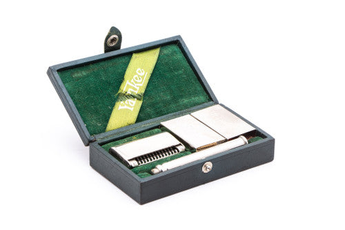 Vintage Yankee Safety Razor with Case and Blade Banks
