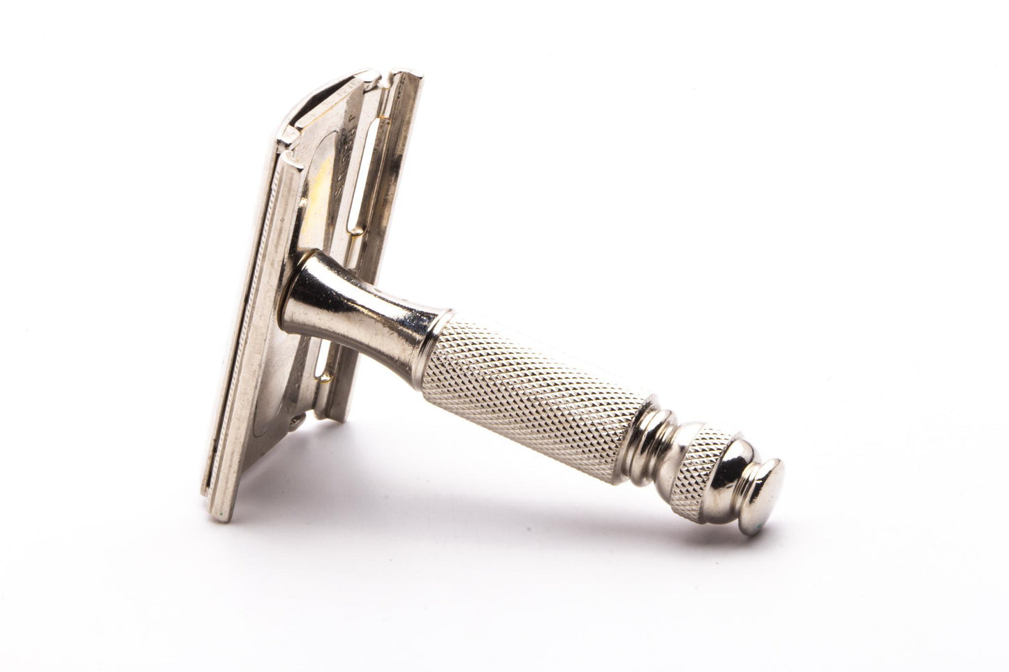 1964 J2 Gillette Ball End Tech Travel Safety Razor Set | Original Condition
