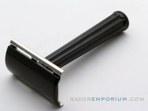 1950's Gillette Black Handle Tech Safety Razor