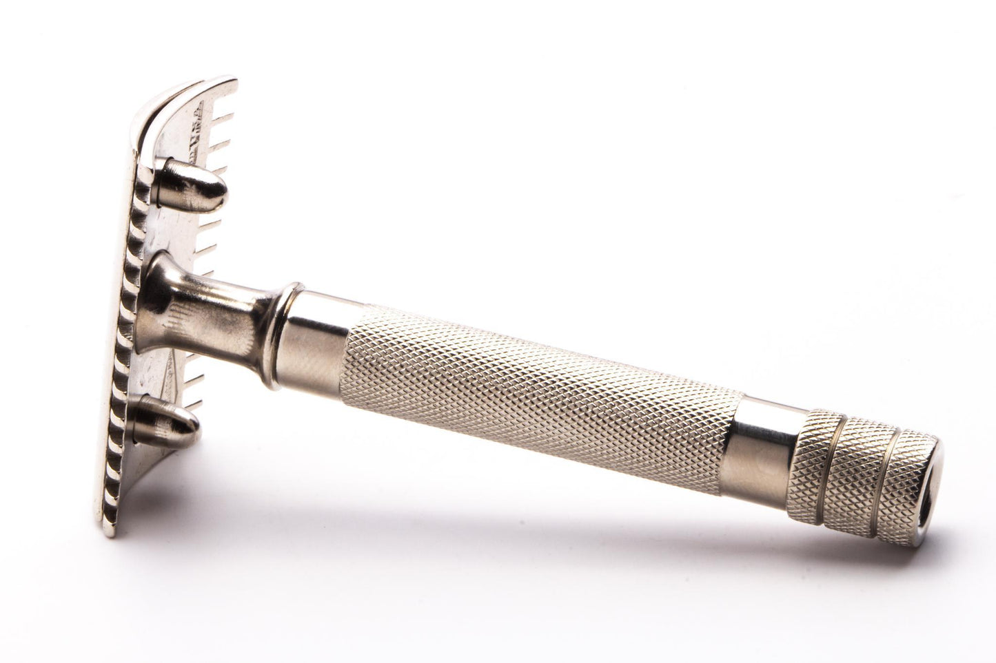 1920 Gillette Silver Single Ring Old Type Set in Metal Case | Factory Nickel Revamp