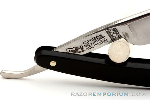 5/8'' C. Friedr Schmidt "Revisor" Straight Razor w/ Case | Solingen, Germany