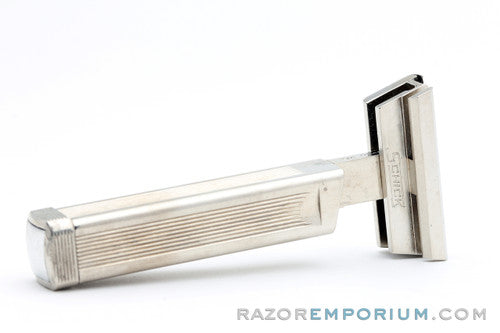 1930's Schick Type B Silver Repeating Injector Razor