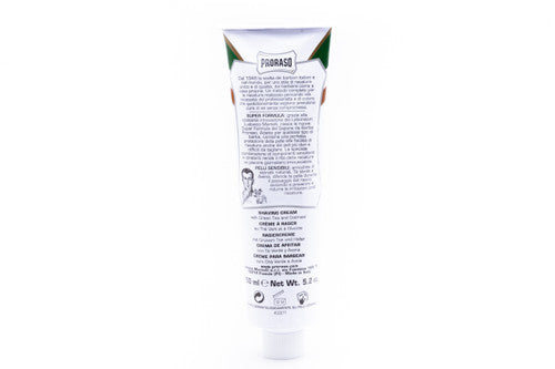 Proraso Shaving Cream | White Sensitive Anti-Irritation in Tube
