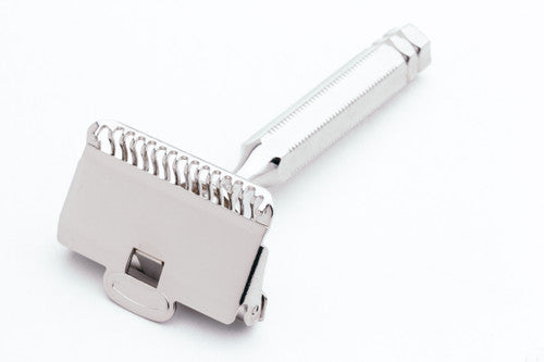 1950s Star 1912 Style Single Edge Safety Razor Nickel Revamp