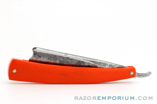 7/8" Barber's Notch Shave Ready Straight Razor G10 Scales
