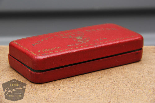 Gillette 1924 Gold Old Type Pocket Edition Boston Shriner Set