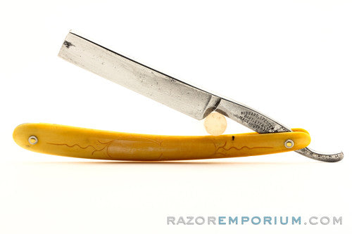 4/8" Hibbard Spencer Bartlett Co Straight Razor Square Point | Germany