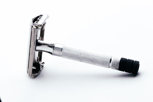 1951 W4 Gillette Black Tip DE Super Speed Safety Razor | Original Condition