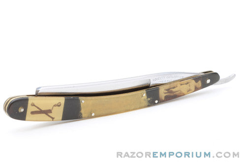5/8" Novelty Cutlery Co. Straight Razor Pat. Nov. 79 | Canton, Ohio