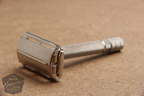 Gillette 1940's Notched Original Super Speed (DE) Safety Razor
