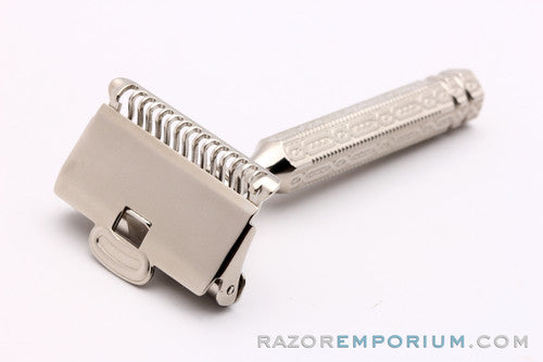 1930's Gem Junior Single Edge Safety Razor / Factory Nickel Revamp