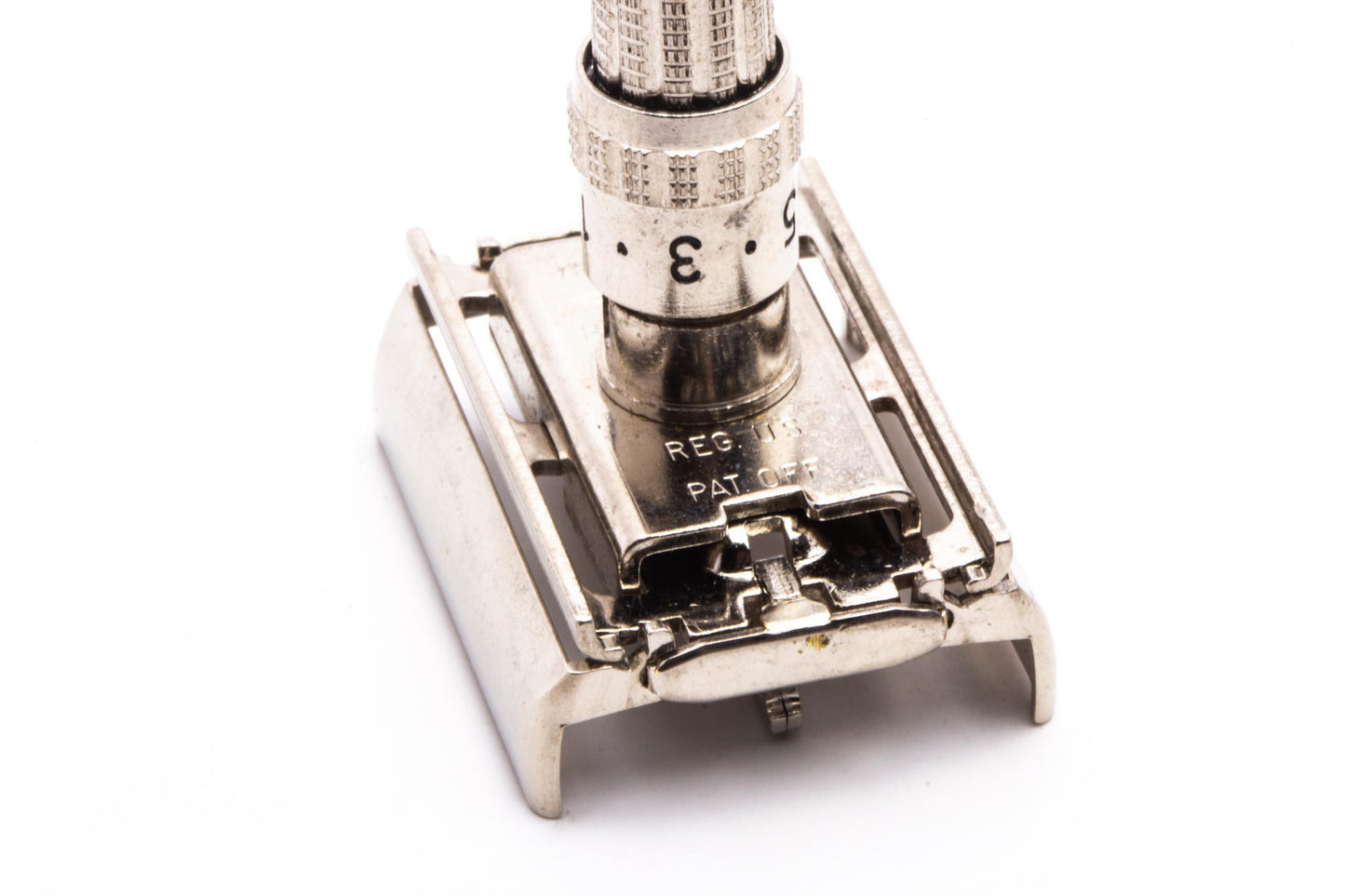 1962 H4 Gillette Slim Adjustable Double Edge Safety Razor | Original Condition