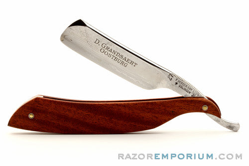 7/8" Herder #27 Square Straight Razor w/ Cocobello Wood | Solingen, Germany