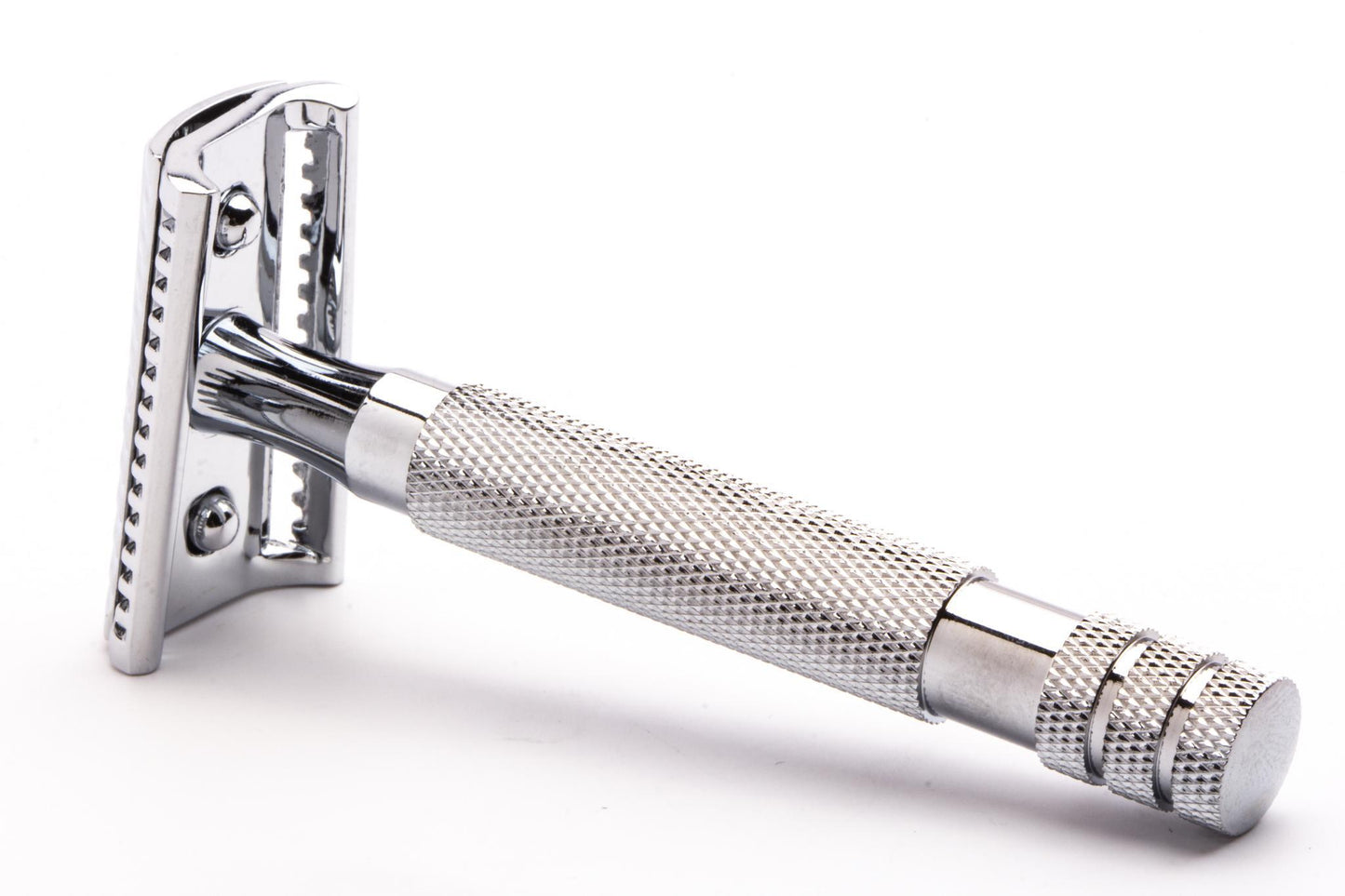 Unbranded Chrome Plated Slant Double Edge Safety Razor